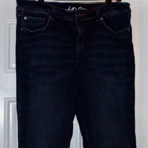 Inc Denim Boot Leg Regular Fit Short Size 12/ 14